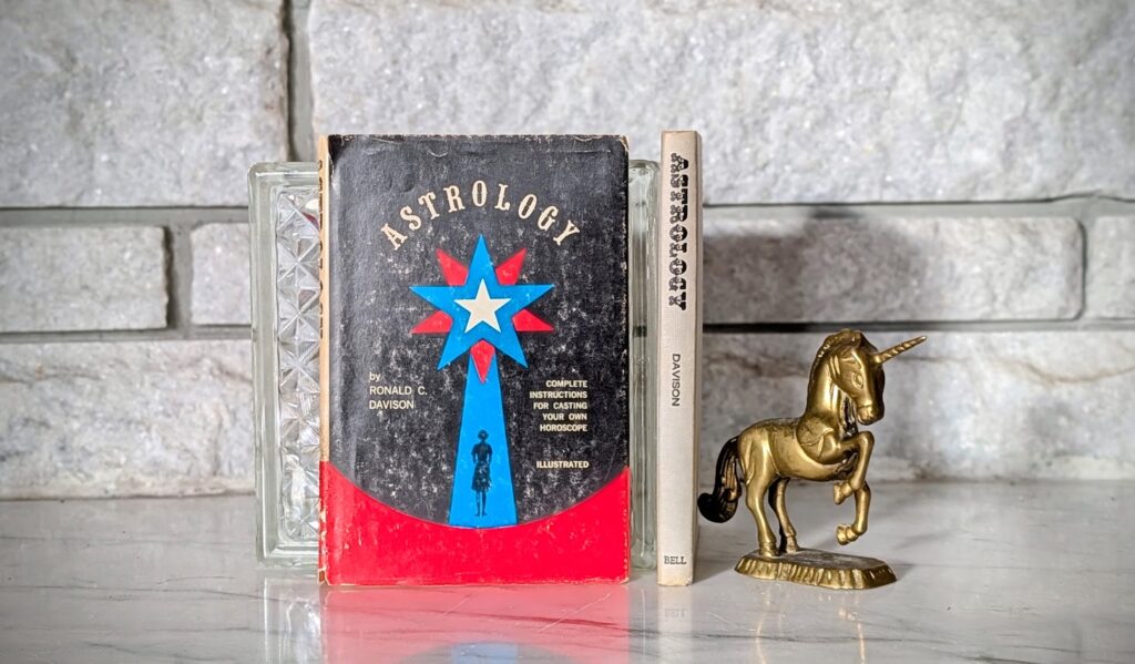 1963 copy of Astrology by Ronald C. Davison - First Edition Second Printing