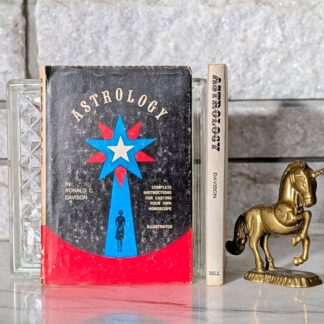 1963 copy of Astrology by Ronald C. Davison - First Edition Second Printing
