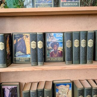 73 Vintage Karl May Books Gesammelte Werke Circa 1950s–1960s - up close