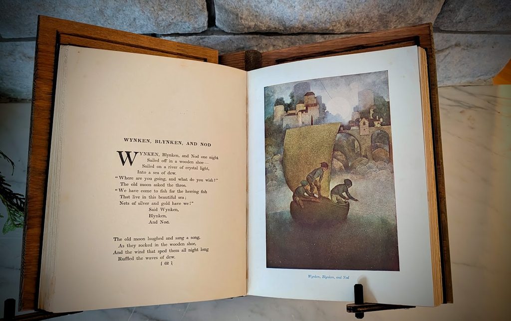 1922 Poems of Childhood by Eugene Field, illustrated by Maxfield Parrish - pages inside