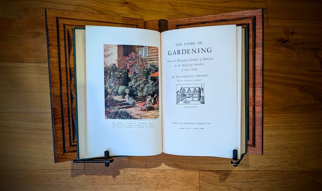 1938 The Story of Gardening by Richardson Wright - Title page